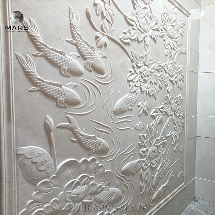 Popurlar Turkey Beige Marble Light Pearl Beige Slab