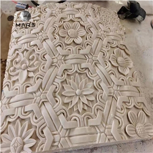 Popurlar Turkey Beige Marble Light Pearl Beige Slab
