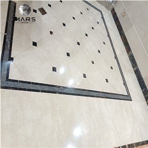 Popurlar Turkey Beige Marble Light Pearl Beige Slab