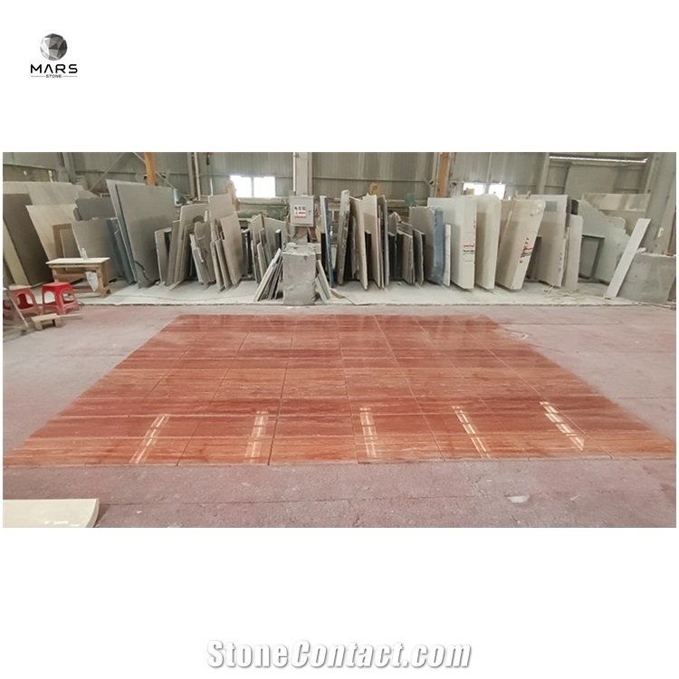 Red Travertine Cut To Size Rosa Rosso Travertine Tile 