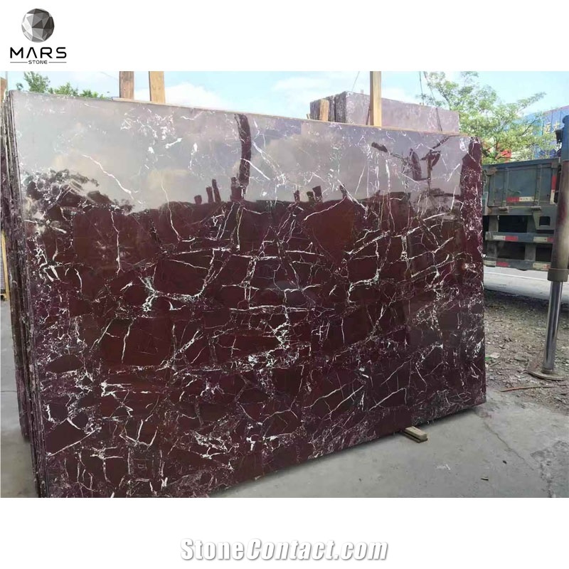Turkey Rosso Lepanto Marble Slabs,Antico Purple Marble