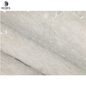 Veria White Marble Slab With Black Lines For Wall