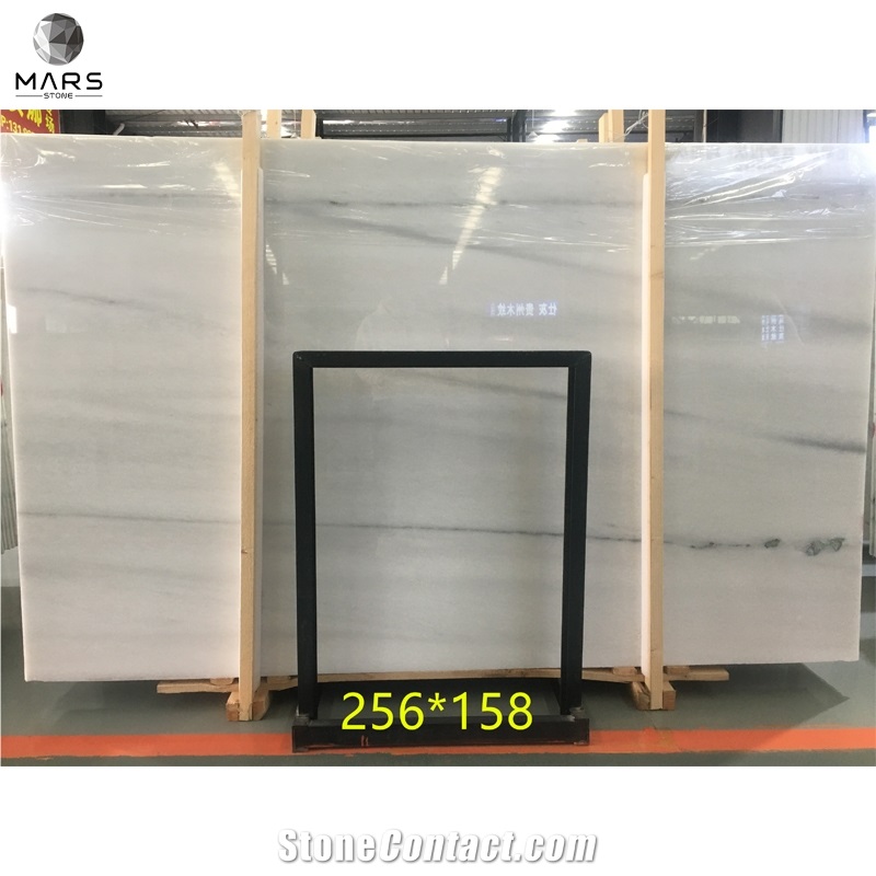 Veria White Marble Slab With Black Lines For Wall