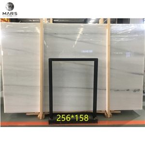 Veria White Marble Slab With Black Lines For Wall