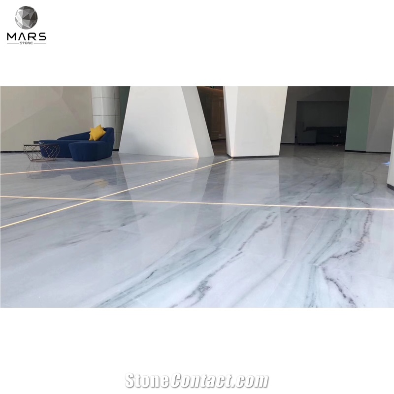 Veria White Marble Slab With Black Lines For Wall