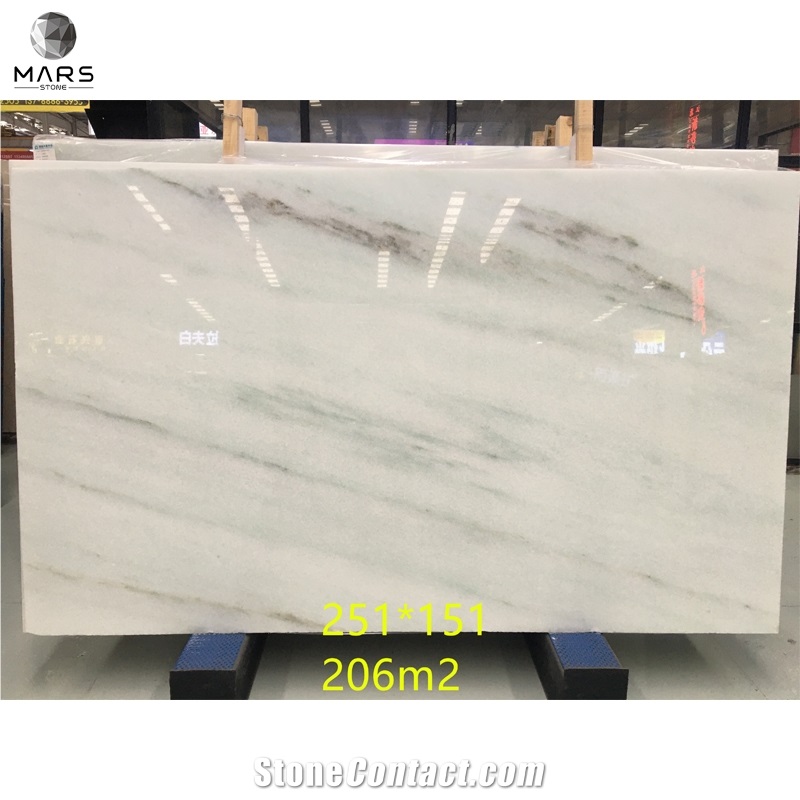 Veria White Marble Slab With Black Lines For Wall