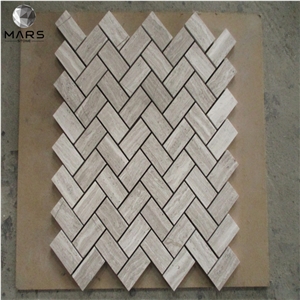 Wall Natural Stone Marble Mosaic Herringbone Floor Tile Wall Natural Stone Marble Mosaic Herringbone Floor Tile