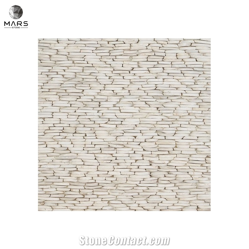Wholesales Cheap Pebble Natural Stone Mosaics Tiles