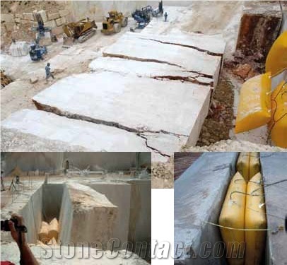 Eurovinil Air Cushions For Overturning Stone Blocks- Quarry Air Pushing Bags