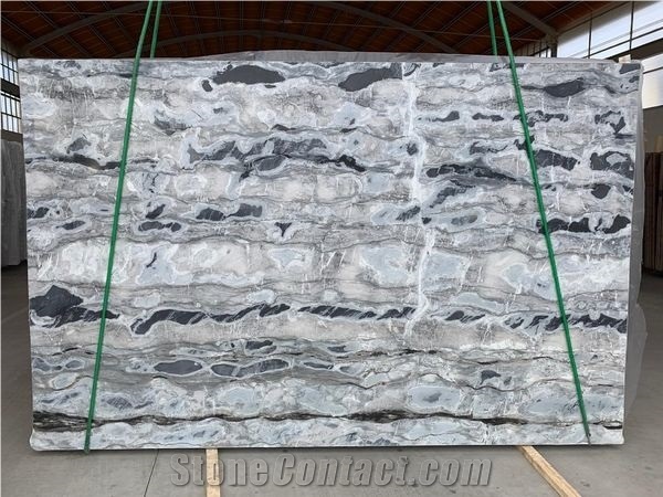 Atlantic White Marble Slabs