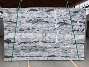 Atlantic White Marble Slabs