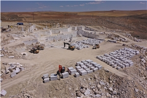 Camel Beige Marble Quarry