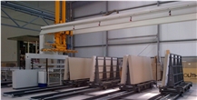 ROBOFLOOR LASTRE Storage For Large Ceramic Slabs Inside The Plants