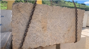 Giallo Ornamental Granite Blocks