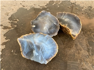 Brazilian Agate (Broken) Gem Stone Boulders