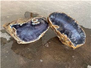 Brazilian Agate (Broken) Gem Stone Boulders