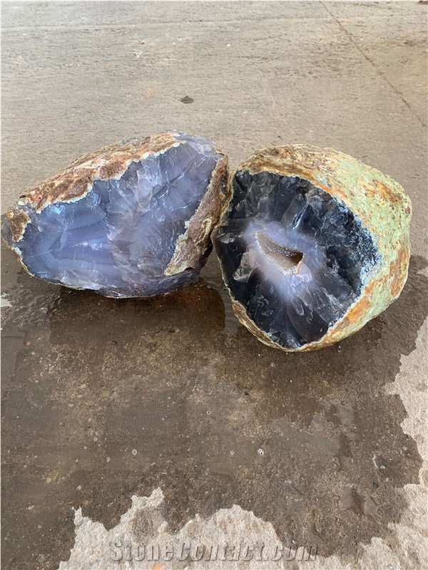 Brazilian Agate (Broken) Gem Stone Boulders
