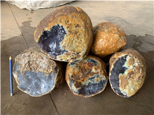 Brazilian Agate Full Precious Stone Boulders