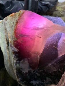 Natural Purple Agate Boulders