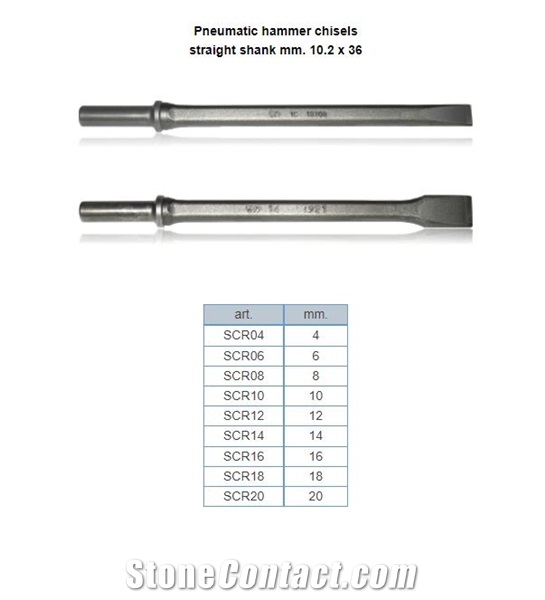 Pneumatic Hammer Chisels, Engraving, Carving Tools