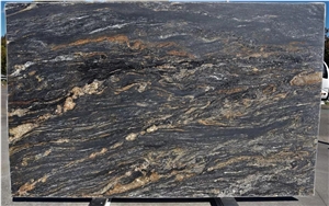 Cosmic Black Granite Slabs