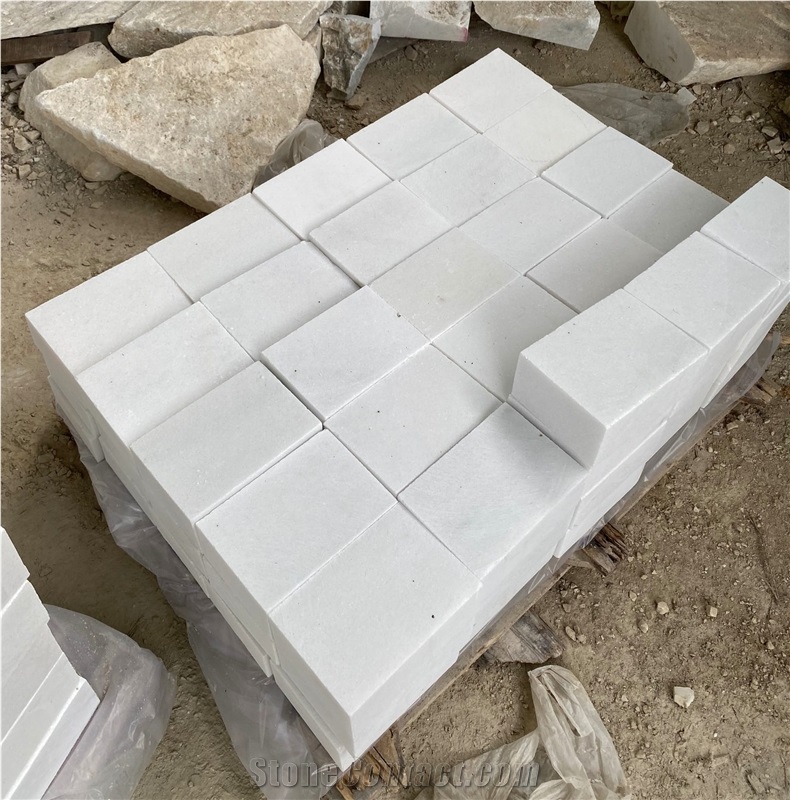 White Marble Blocks