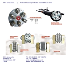 Bush Hammer Tools, Roller Bush Hammer Wheels