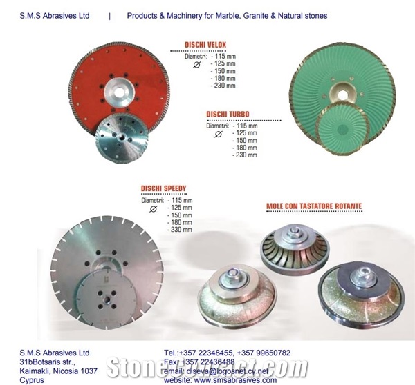 Saw Blades For Granite And Natural Stones, Ceramic