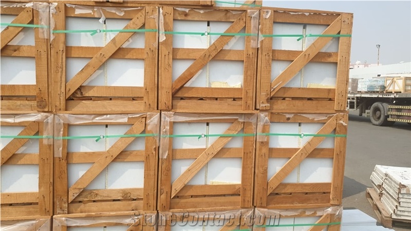 Kemalpasa White Marble Slabs, Tiles