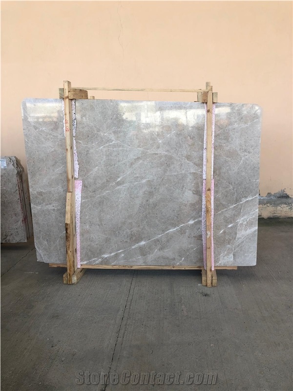 Silver Grey Marble Slabs