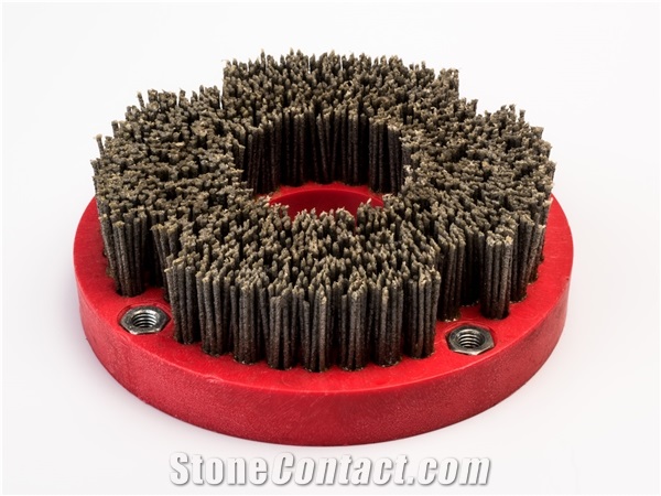 Diamond Round Abrasive Brush OD 150 Mm