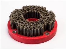 Diamond Round Abrasive Brush OD 150 Mm