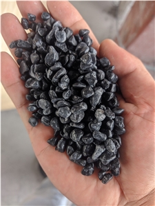Black Pebble Stone 20-25Mm For Paving Decoration
