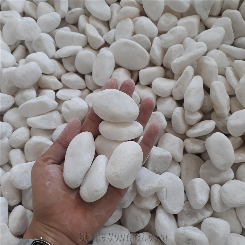 Customization Size White Color Natural Stone