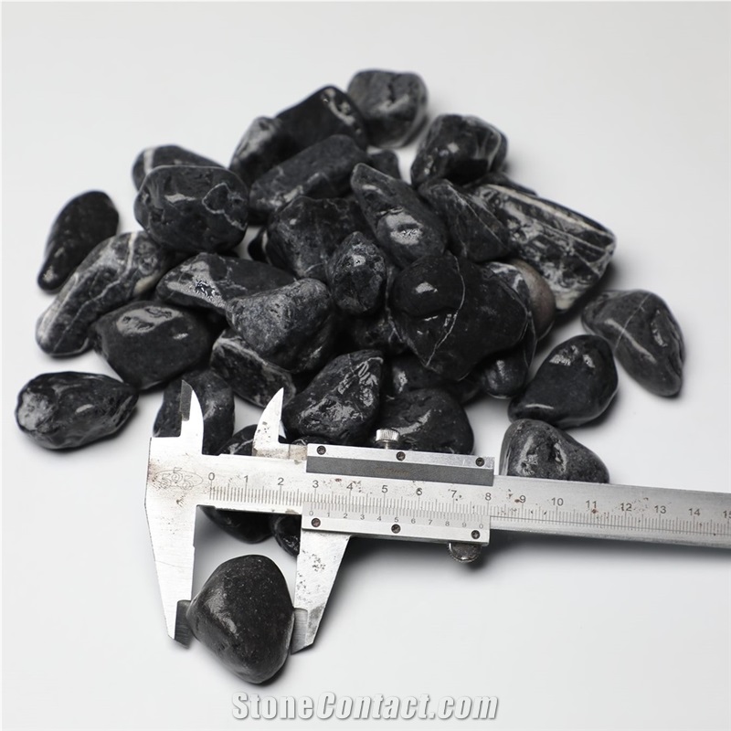 Mix Color Pebble Stone For Flower Pot Paving