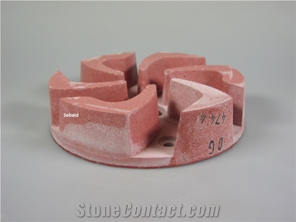 SG RG 250 (0G) F-0/04 MG Fickert Abrasive Mineral Bond For Wet Grinding Of Hard And Soft Stones