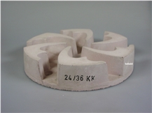 SG RG 300 SF (24/36 Red Kk) S-0/05 MG Wet Grinding Wheel Of Hard And Soft Stones