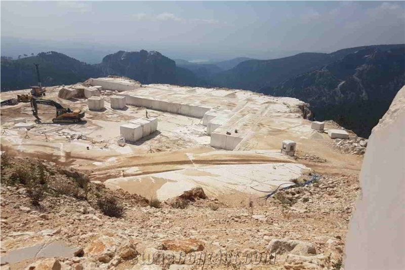 Crema Shine Marble Blocks