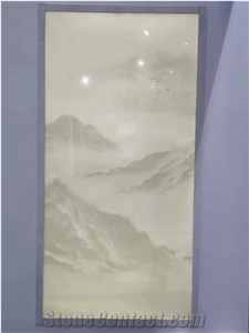 Calacatta Crystallized Stone Slab,Nano Glass Panels Slabs