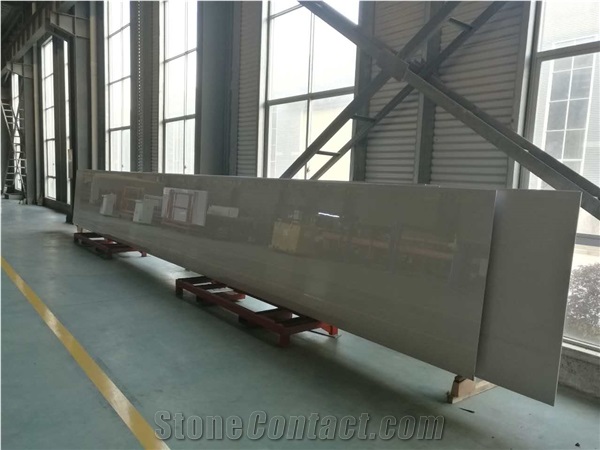 Pure White Crystallized Stone Slab,Nano Glass Panels Slabs