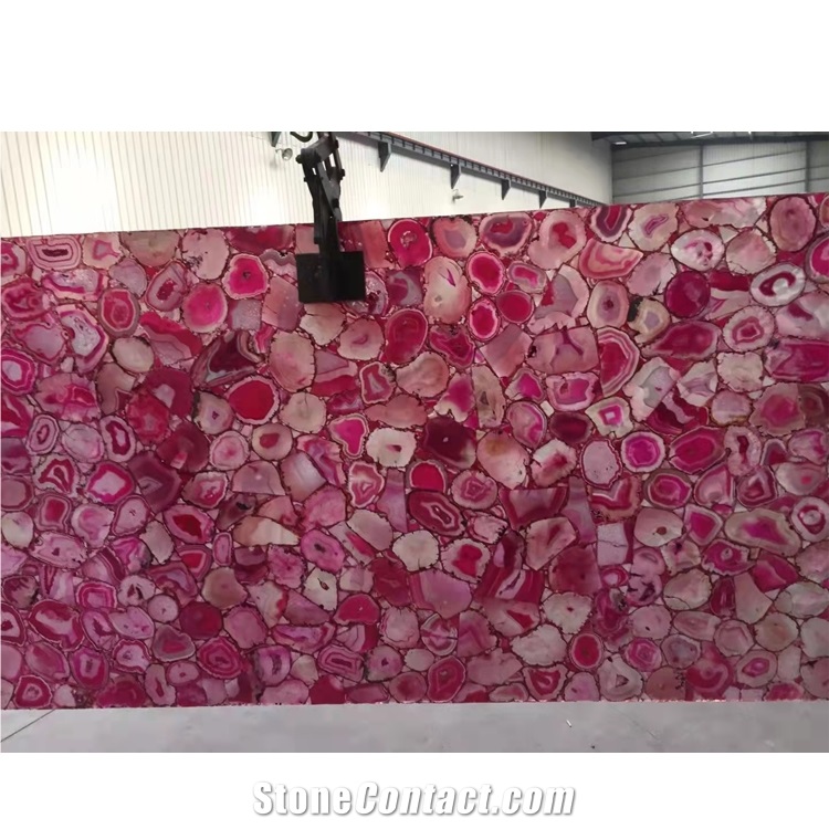 Translucent Black Agate Slab, Semiprecious Stone Wall Panel Price