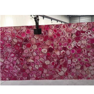 Translucent Black Agate Slab, Semiprecious Stone Wall Panel Price