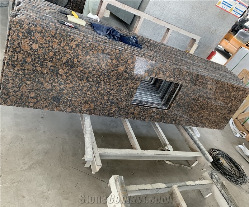 Baltic Brown Wholesale Prefabricated Granite Countertops