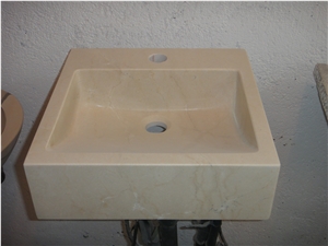 Beige Nature Granite Stone Bath Sinks, Beige Granite Sinks