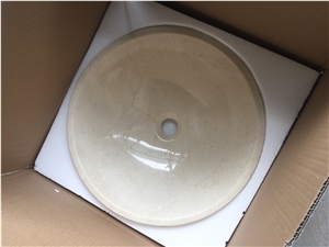 Beige Nature Granite Stone Bath Sinks, Beige Granite Sinks