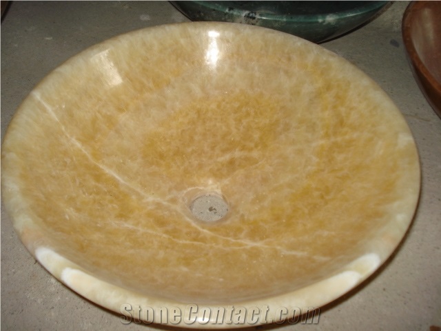 Beige Nature Granite Stone Bath Sinks, Beige Granite Sinks