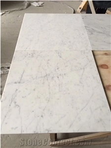 Bianco Carrara White Marble Floor Tile,Bathroom Tile Tile