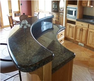 Cheap Absolute Black Kitchen Countertop Stone Island