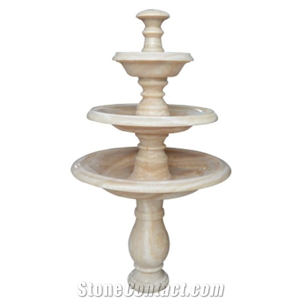Custom Marble Stone Fountains For Villa Garden Decoration