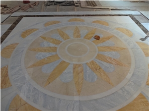 Customized Deisgn Waterjet Medallion Design